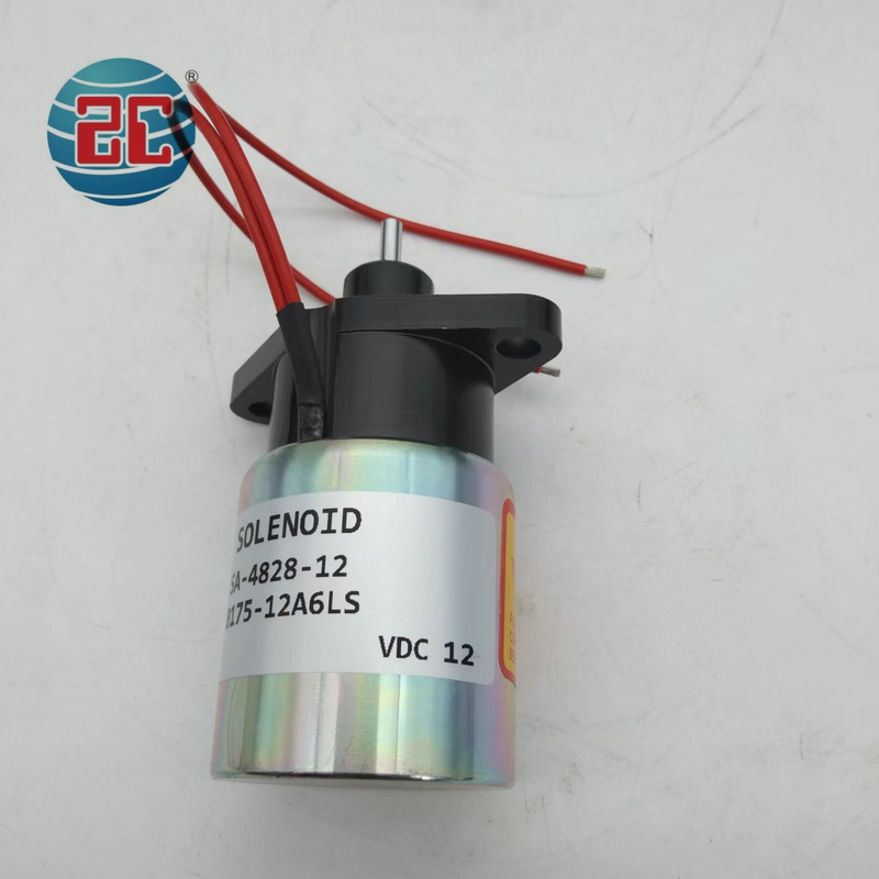 Actuador de la válvula electromagnética de la parada de 0175-12A6LS SA-4828-12 para el motor de Kubota V3300