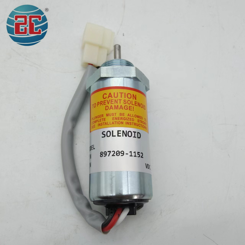 897209-1152 excavador Stop Solenoid Valve para HITACHI MV2-40 EX40 SK75 4LE1 4LE2