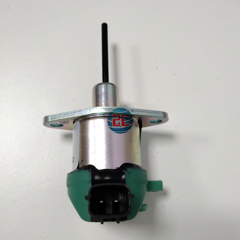 Válvula solenoide de cierre de combustible diésel 1A084-60014 compatible con piezas de motor Kubota V2203 2204 Bocat S175 150