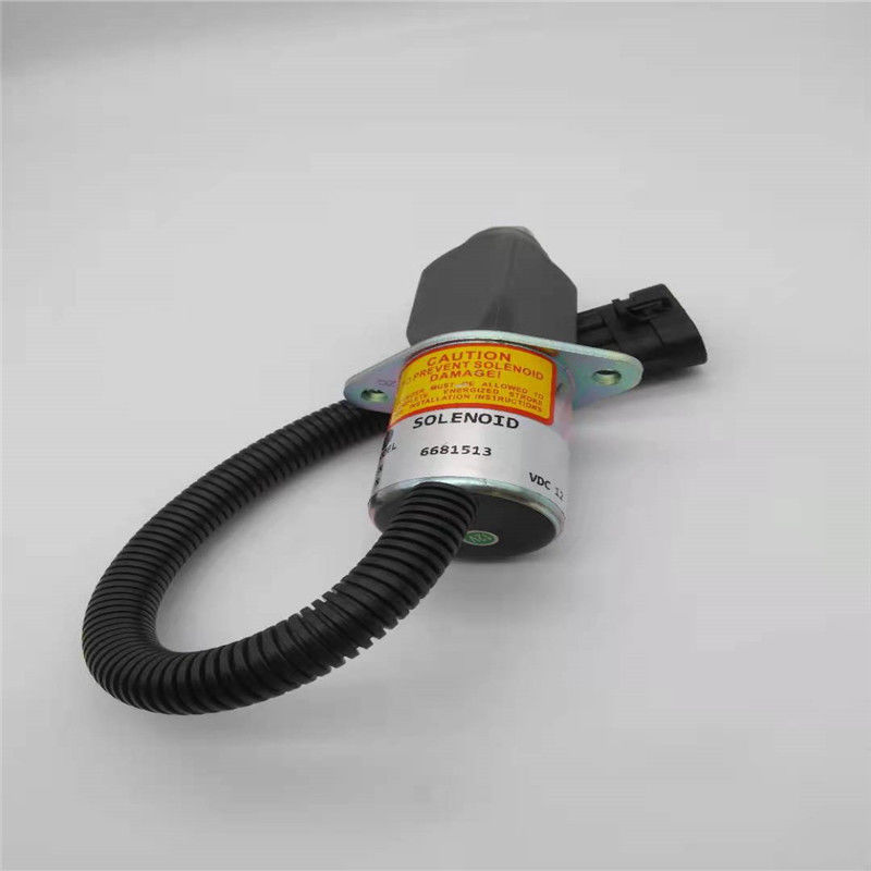 Ajuste de la válvula electromagnética de 6681513 paradas para Cummins Bobcat Skid Steer Loader 751 753 12V