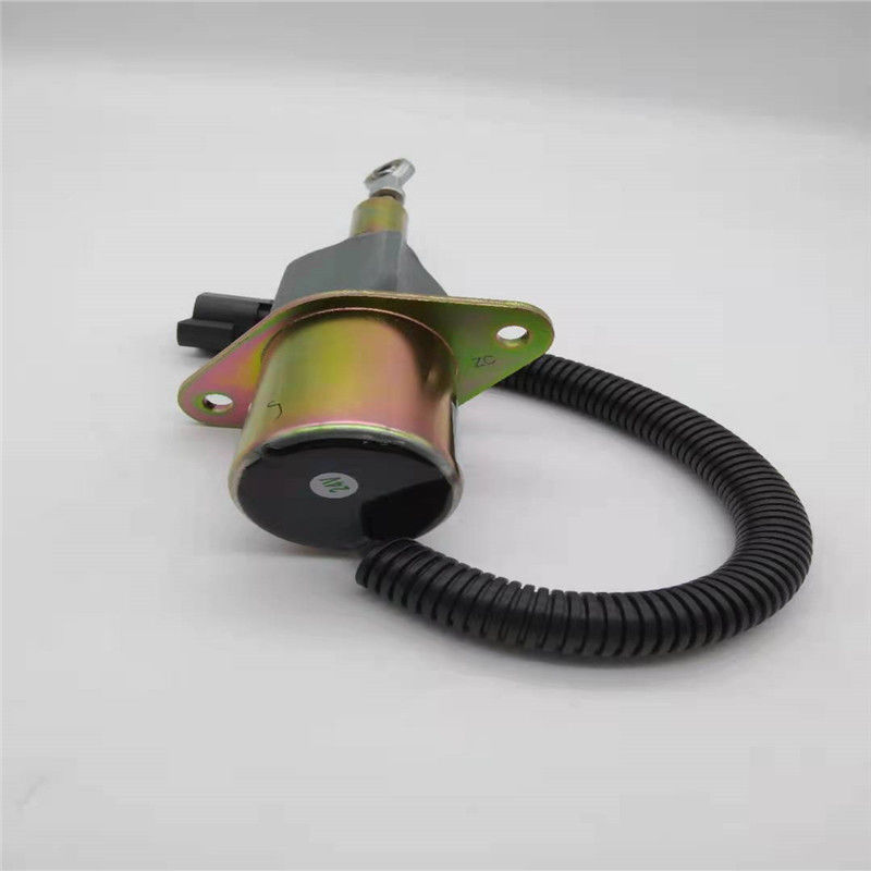 Ajuste de la válvula electromagnética de 4063712 paradas para el enchufe triangular de KOMATSU PC300-7 360-7