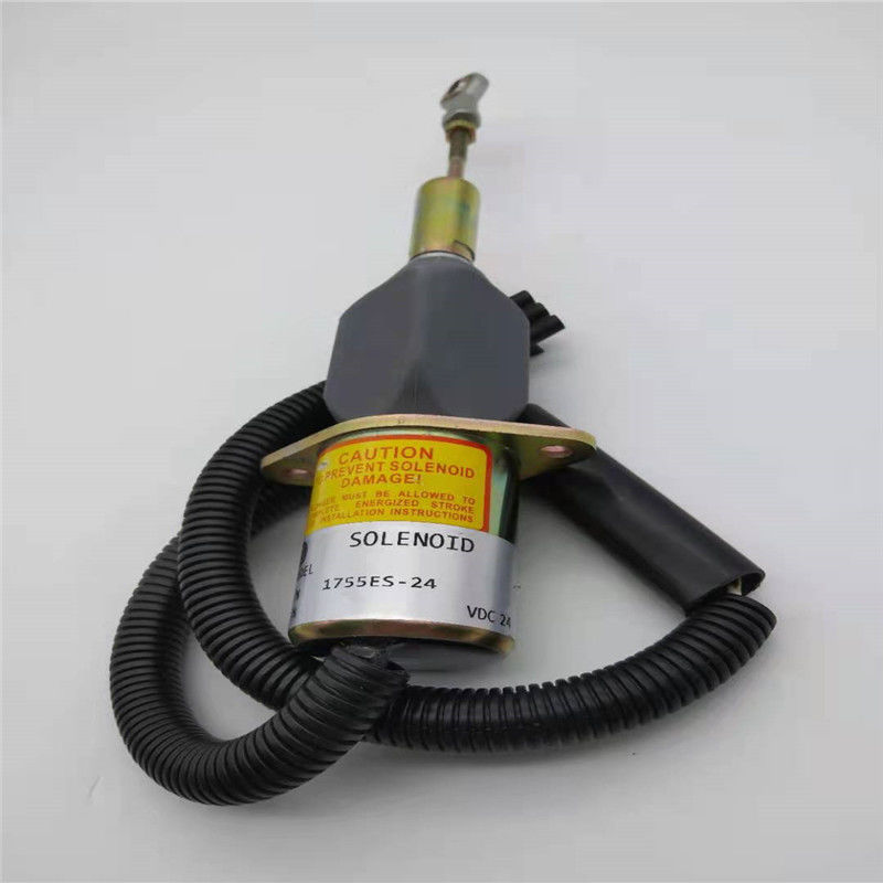 Pare el ajuste de la válvula electromagnética 1755ES-24 RE504233 RE54747 para John Deere Diesel Engine 24V