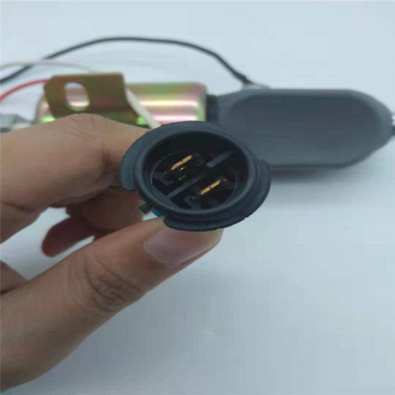 Pare la válvula electromagnética SD-007 conveniente para el excavador del cargador del motor de Kubota ShangChai