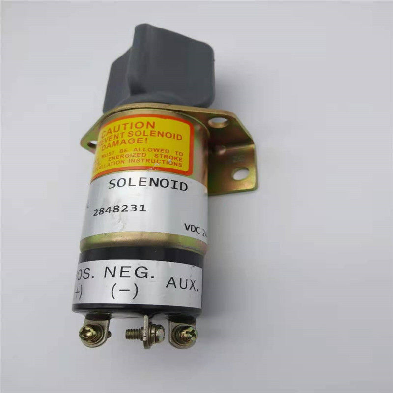La válvula electromagnética 24V de la parada de SA-3453-T 2848231 cupo para Perkins Excavator Engine Parts