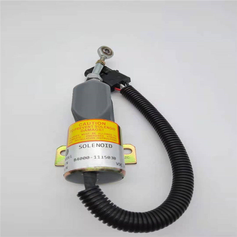 Ajuste de la válvula electromagnética de la parada B4000-1115030 para el motor YC4110/6108/4018/4105/4112 de DCEC YUCHAI