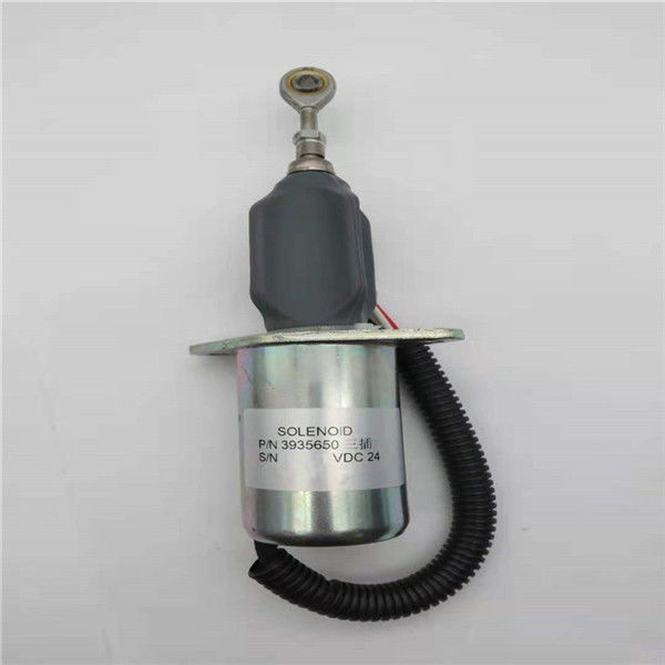 Ajuste triangular de la válvula electromagnética de la parada del enchufe 3935650 para el excavador Engine Parts de Cummins 6CT