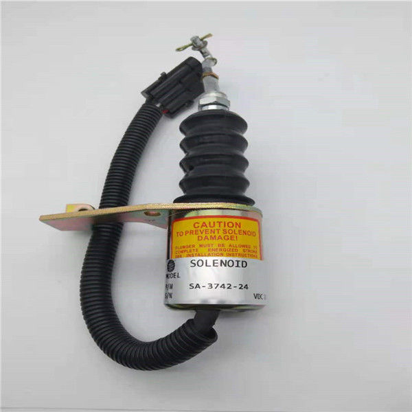 Ajuste de la válvula electromagnética de la parada SA-3742-24 para Woodword/Cummins/el excavador Engine de Deutz