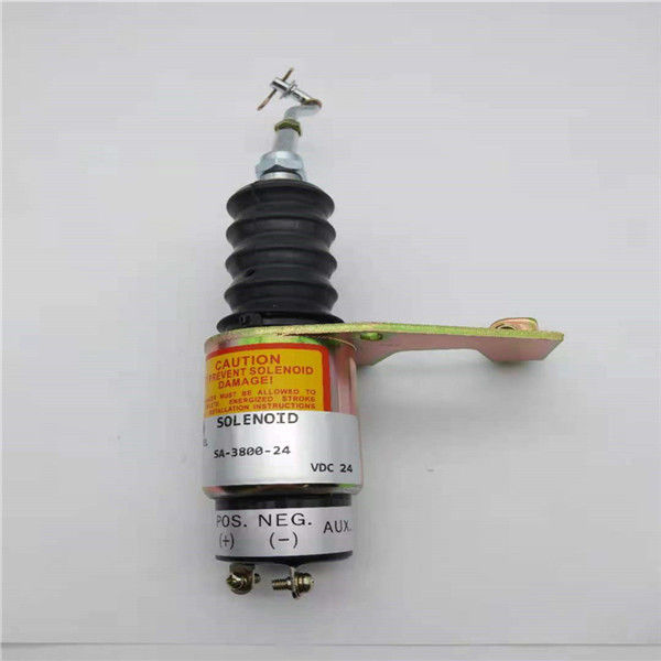 Válvula electromagnética de la parada SA-3800-24 conveniente para el excavador Engine Parts 24V de Bosch