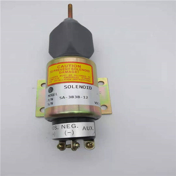 Ajuste de la válvula electromagnética de la parada de SA-3838-12 2848A256 para Cummins/el excavador 12V de Woodword