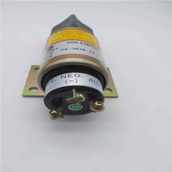 Ajuste de la válvula electromagnética de la parada de SA-3838-12 2848A256 para Cummins/el excavador 12V de Woodword