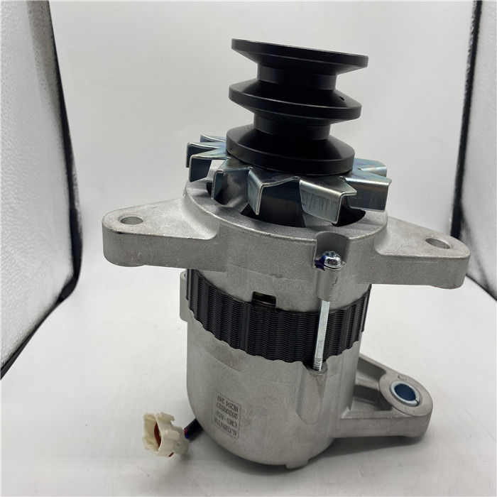 1-81200-440-2 poder doble de la ranura del motor 0-33000-6552 de los ajustes 6BD1 Isuzu Alternator EX200-2
