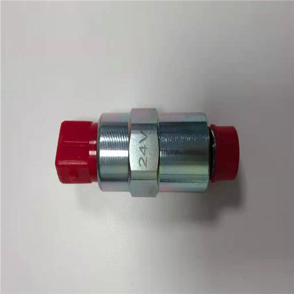 Ajuste para las piezas del motor del excavador de la válvula electromagnética de la parada de CAT312 320D2 Perkins 24V
