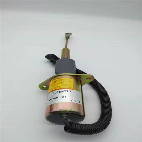 La válvula electromagnética 24V de la parada SA-4697-24 cupo para el motor diesel del excavador de Cummins