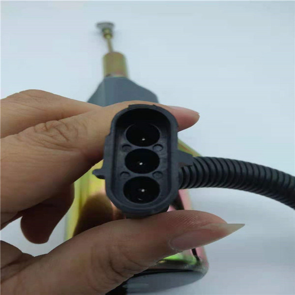 Ajuste de la válvula electromagnética de la parada SA-4697-12 para el motor de Diesel Fuel 5.9L del excavador de Cummins