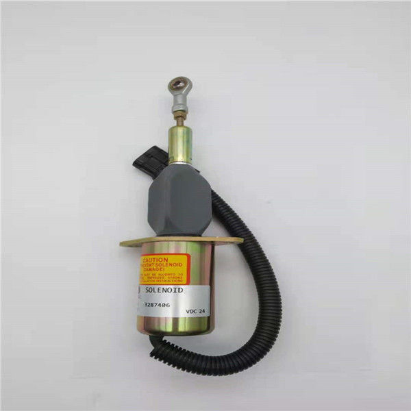 Ajuste de la válvula electromagnética de 3287406 paradas para el cargador Excavaor de la rueda de Cummins Engine 24V