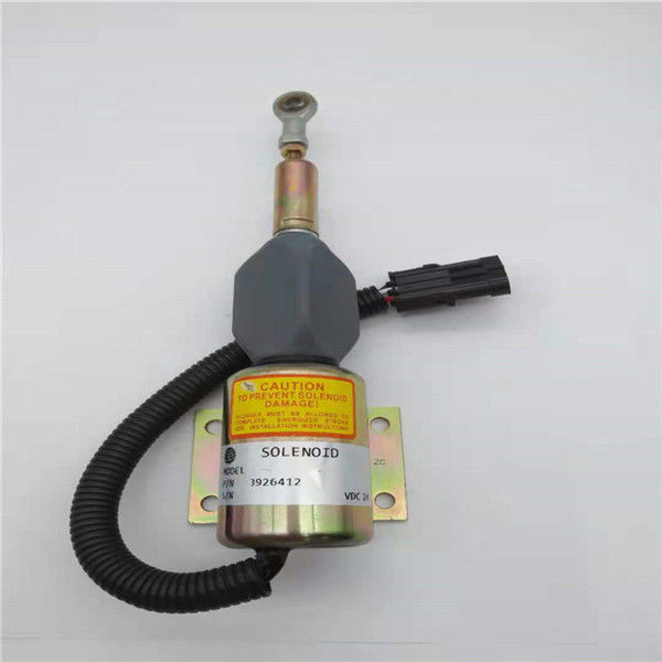 Ajuste de la válvula electromagnética de 3926412 paradas para el excavador Engine Parts 24V de Cummins KOMATSU