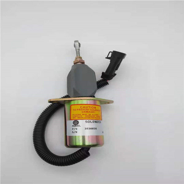Ajuste de la válvula electromagnética de la parada 3936026 SA-4767-12 para el excavador Cummins 6CT de HYUNDAI