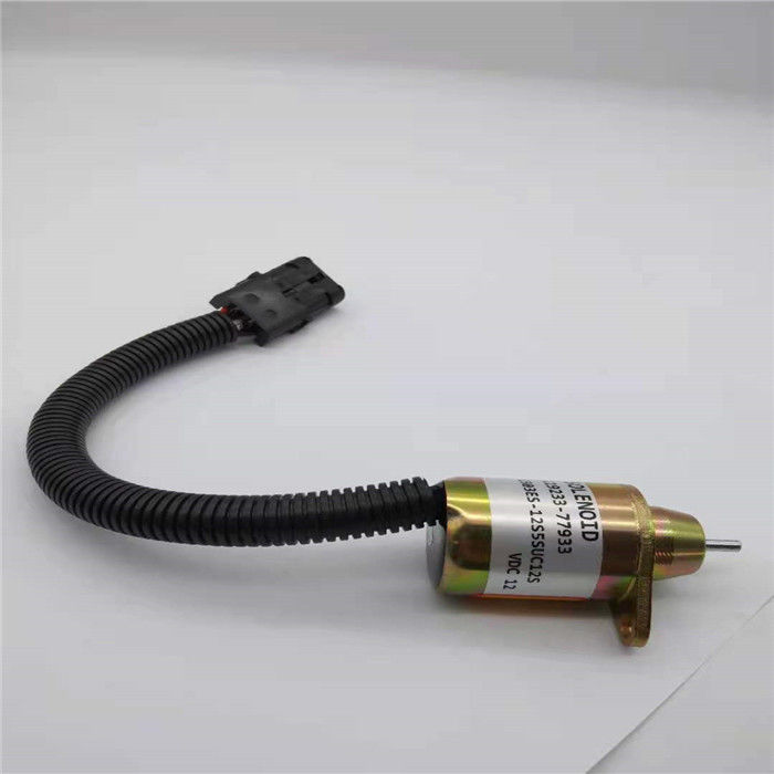 1503ES-12S5SUC12S 12V cabe el solenoide apagado combustible de la válvula electromagnética 119233-77933 de la parada de Yanmar