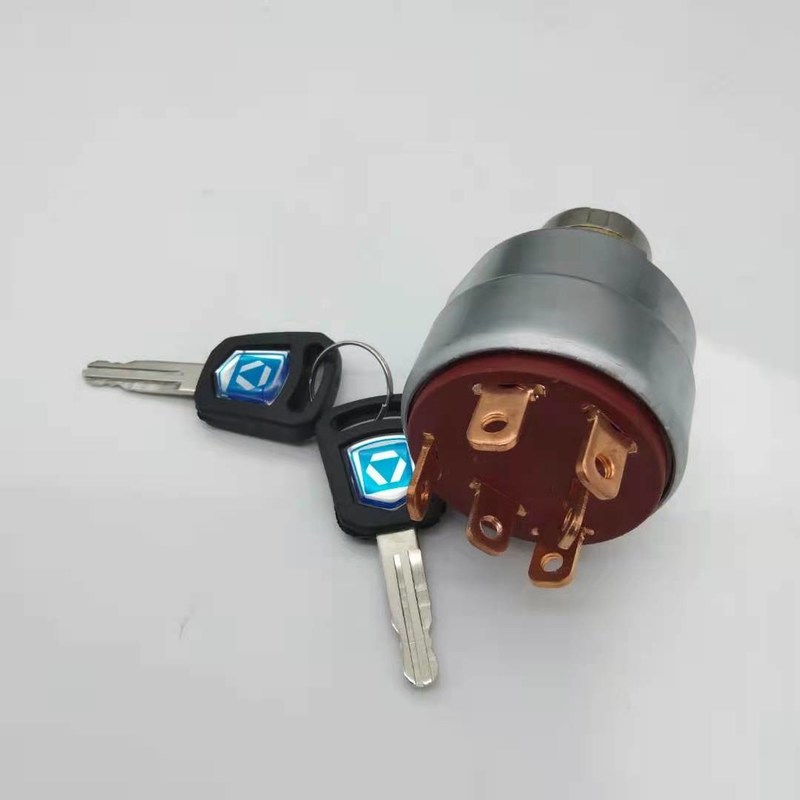 Excavador universal Ignition Switch Fit del metal para el interruptor del arrancador de motor de Xcmg XuGong
