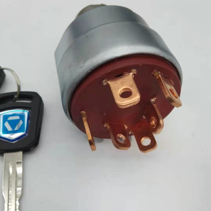 Excavador universal Ignition Switch Fit del metal para el interruptor del arrancador de motor de Xcmg XuGong