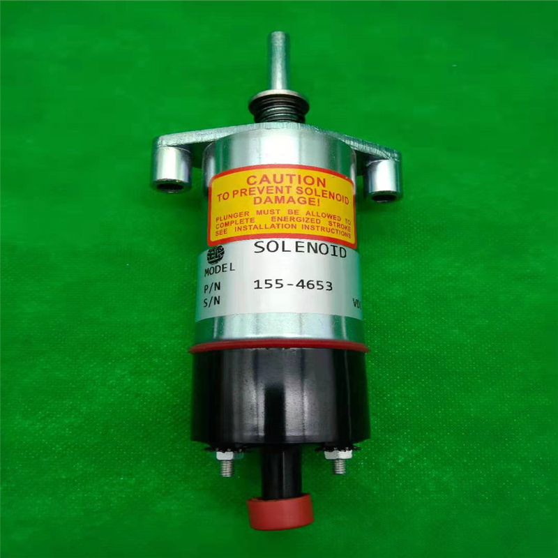 155-4653 válvula electromagnética 24V de Diesel Engine Stop del excavador para CAT E330 330B 330C