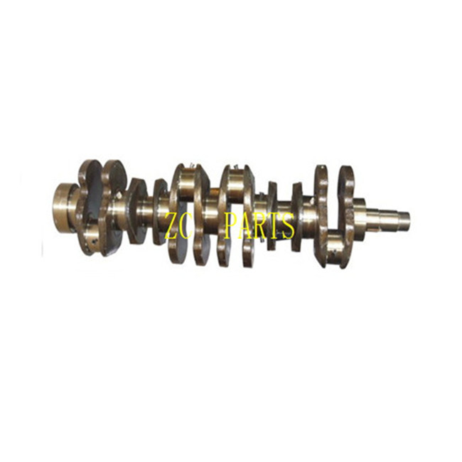 1-12310407-1 forjó el cigüeñal de acero del motor diesel del camión para Isuzu 6HK1 6HH1 6BD1 6BD1T